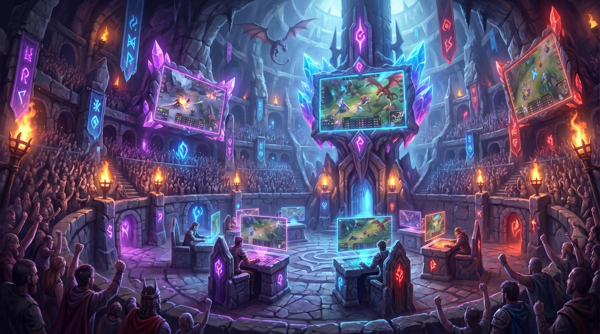 电竞总决赛现场MV