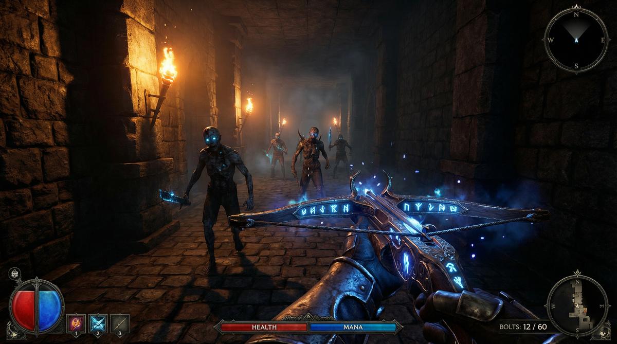 地下城风格游戏实战视频演示